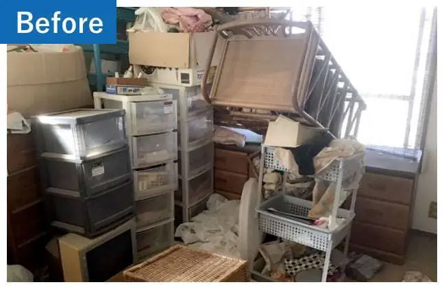 福岡県の遺品整理、佐賀県の遺品整理 九州リユースの対応前１